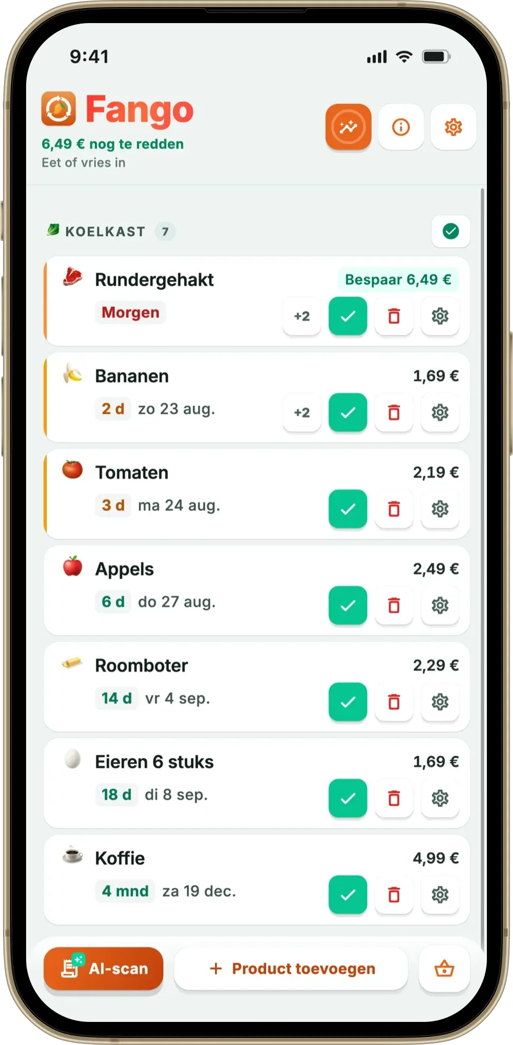 De vriezer in Fango
