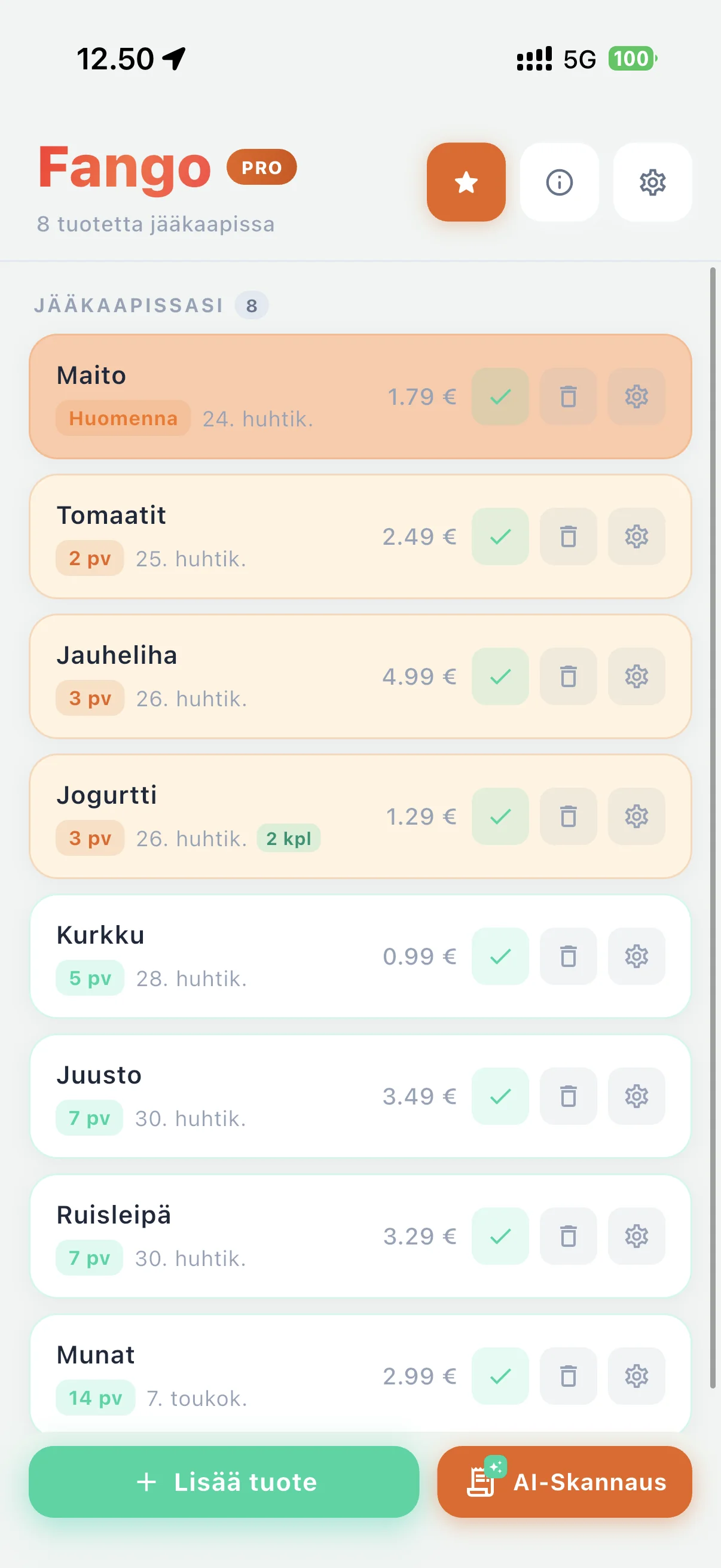 Jääkaappi